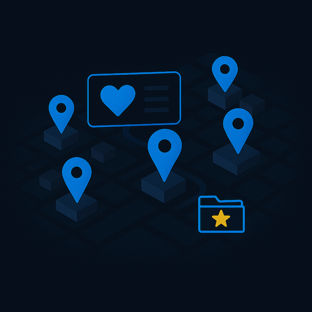 Discover & Save Places